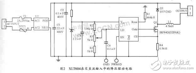 新型大功率LED驅(qū)動(dòng)芯片 XLT604的應(yīng)用案例