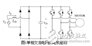 單相二極管整流與小直流母線電容電機驅(qū)動系統(tǒng)的不連續(xù)電網(wǎng)電流控制