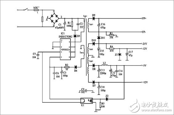 詳細(xì)解析開關(guān)電源電路：工作原理，電路組成，電路圖