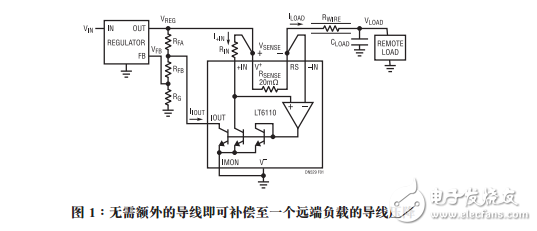 遠端負載的電壓可通過任意長度的銅線控制