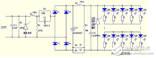 電容降壓型LED驅(qū)動電路詳細解析