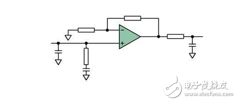 R2C2稱為反肩峰電路。當(dāng)仿真線向不匹配的負(fù)載放電會(huì)在脈沖的前沿引起顯著的肩峰。R2C2電路就是為了減小這種肩峰的，其電阻通常選擇和負(fù)載阻抗相等，而電容的大小可按電路時(shí)間常數(shù)與脈沖前沿時(shí)間大致相當(dāng)來確定。