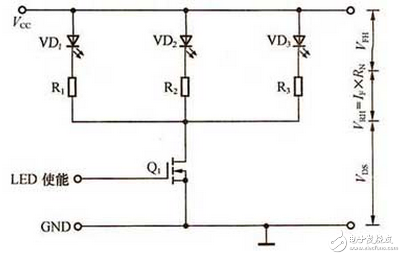 　　經(jīng)典增強型白光LED電路賞析：