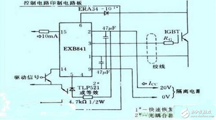 　　脈沖變壓器怎樣組成IGBT驅(qū)動(dòng)？