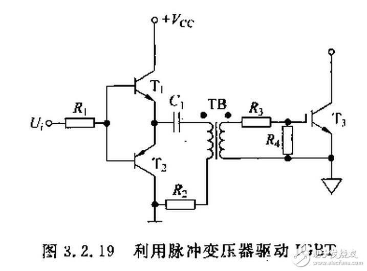 　　脈沖變壓器怎樣組成IGBT驅(qū)動(dòng)？