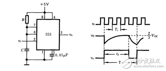 555內(nèi)部電路結(jié)構(gòu)與萬(wàn)用表測(cè)試555芯片的性能
