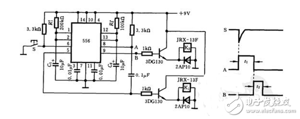 555內(nèi)部電路結(jié)構(gòu)與萬(wàn)用表測(cè)試555芯片的性能