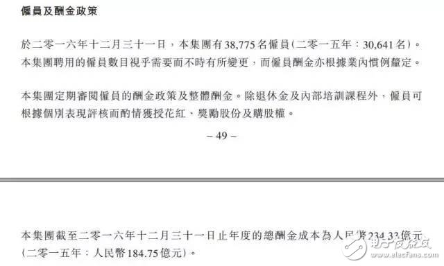 華為、騰訊與金融圈薪酬大PK  華為人均年薪63.1萬 騰訊人均60.4萬