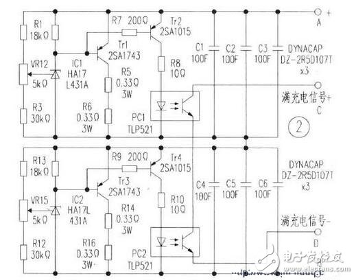 用電容供電的照明燈的制作