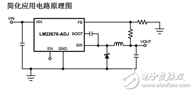 lm22676/lm22676-q142V3a簡單開關特性降壓電壓穩(wěn)壓器