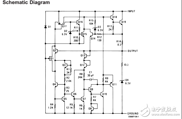 lm109/lm3095伏的電壓調(diào)節(jié)器