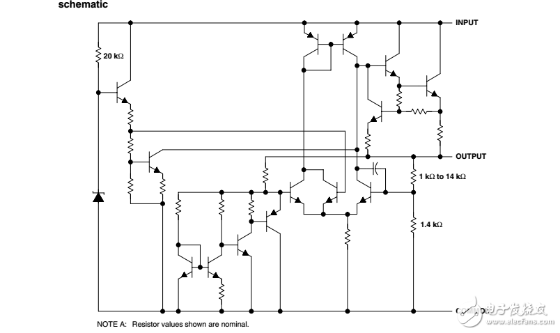 a78l00系列正電壓穩(wěn)壓器