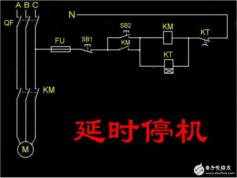 關于電機運行的幾個基本電路