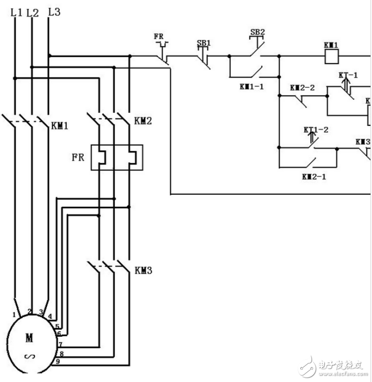 關(guān)于電機(jī)運(yùn)行的幾個(gè)基本電路