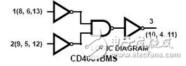 CD4011工作原理及引腳圖,功能,參數(shù),作用詳解