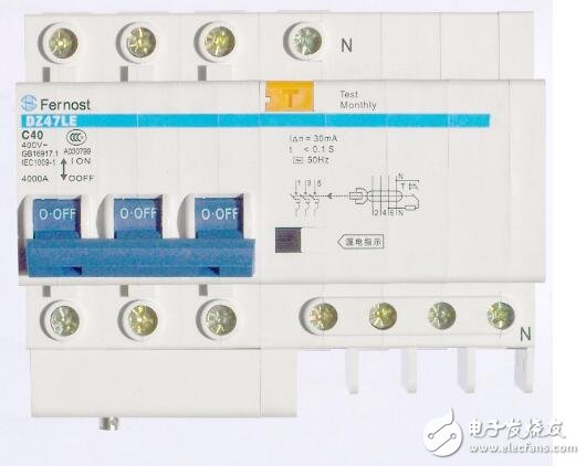 漏電保護(hù)器接線圖原理，漏電保護(hù)器接線方法，三相漏電斷路器接線方法詳解