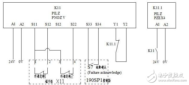 安全繼電器工作原理、接線圖、使用方法