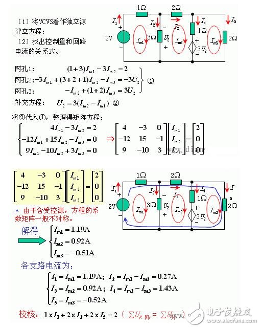 網(wǎng)孔電流法例題_回路電流法例題