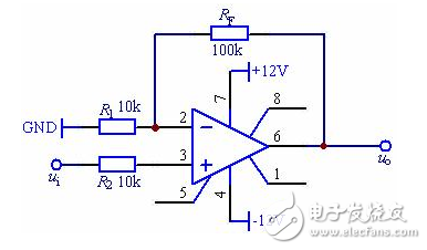 集成運算放大器運算電路_集成運算放大電路分析比例運算_集成運算放大電路公式