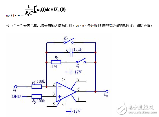 集成運算放大器運算電路_集成運算放大電路分析比例運算_集成運算放大電路公式