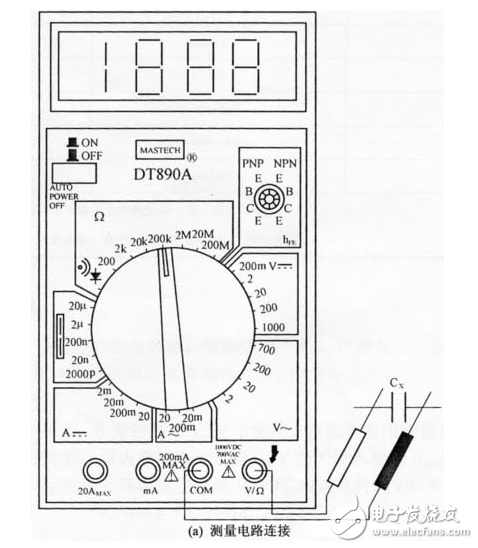 數(shù)字萬用表測試電容好壞方法_數(shù)字萬用表測電壓方法