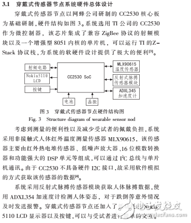 基于WSN的無線穿戴式醫(yī)療監(jiān)護系統(tǒng)設計方案