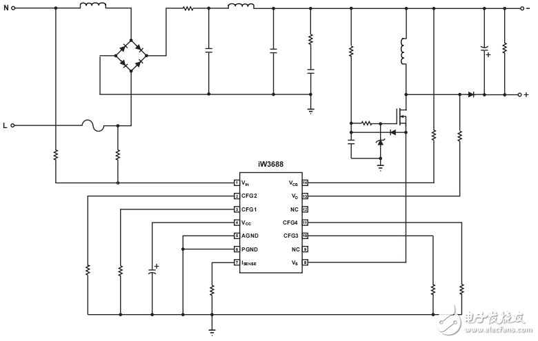 iw3688中文資料及其led驅(qū)動(dòng)應(yīng)用電路