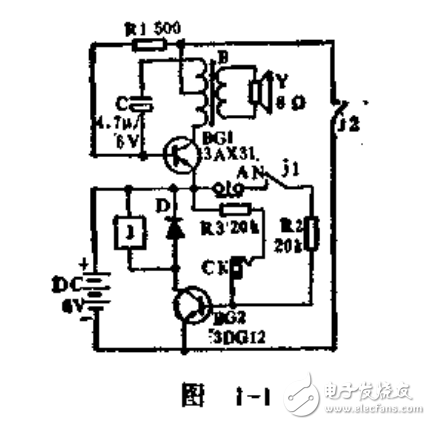 實(shí)用電子報(bào)警器精選百例