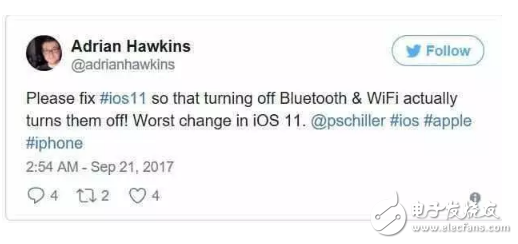 ios11正式版出現(xiàn)bug控制中心無法關(guān)WiFi和藍牙？怎么辦？一招教你搞定