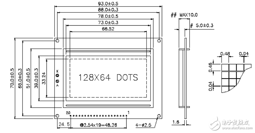 液晶模塊使用12864中文資料