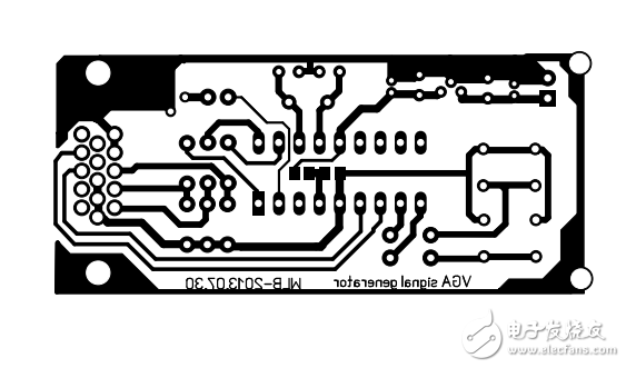 VGA信號(hào)發(fā)生器制作資料