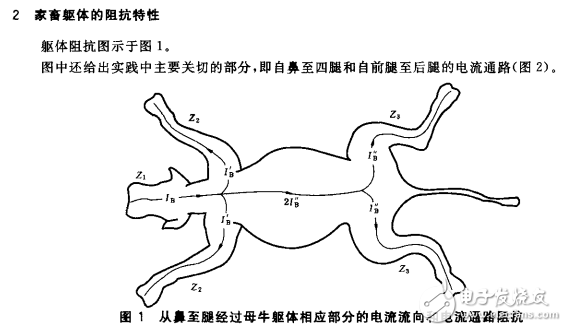 電流對人和家畜的效應(yīng) 第3部分電流通過家畜軀體的效應(yīng)