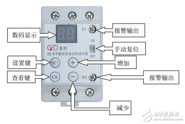 基于DS系列電動(dòng)機(jī)保護(hù)器的功能及結(jié)構(gòu)