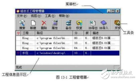 組態(tài)軟件的圖形開發(fā)界面及控制流程圖