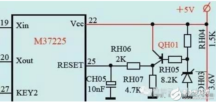 單片機(jī)復(fù)位電路原理圖及分析