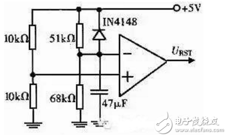 單片機(jī)復(fù)位電路原理圖及分析