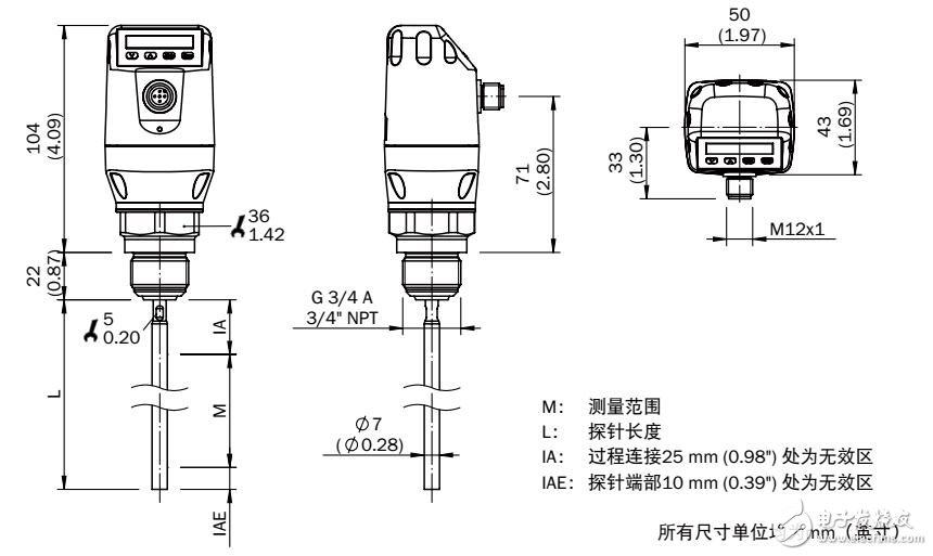 LFP Cubic液位計特點及連接