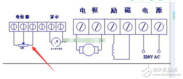 電位器三個引腳怎么接?