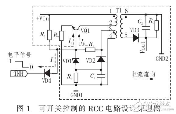 一種具有開(kāi)關(guān)控制功能的RCC電源