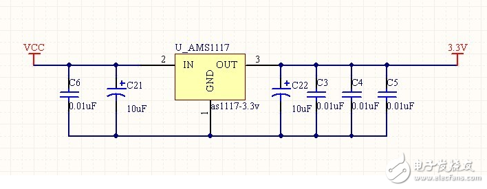 LM1117的測試方法 lm1117-3.3應(yīng)用電路圖