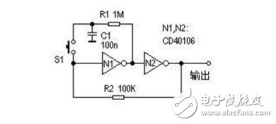 cd40106應(yīng)用電路