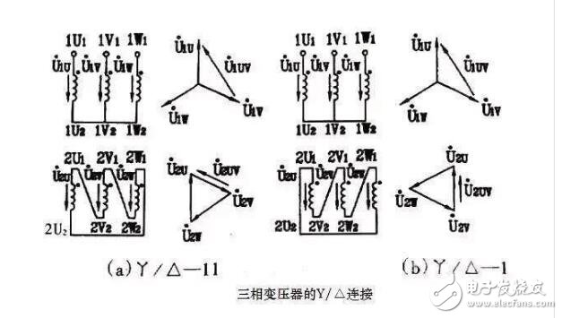 變壓器的進出接線方法