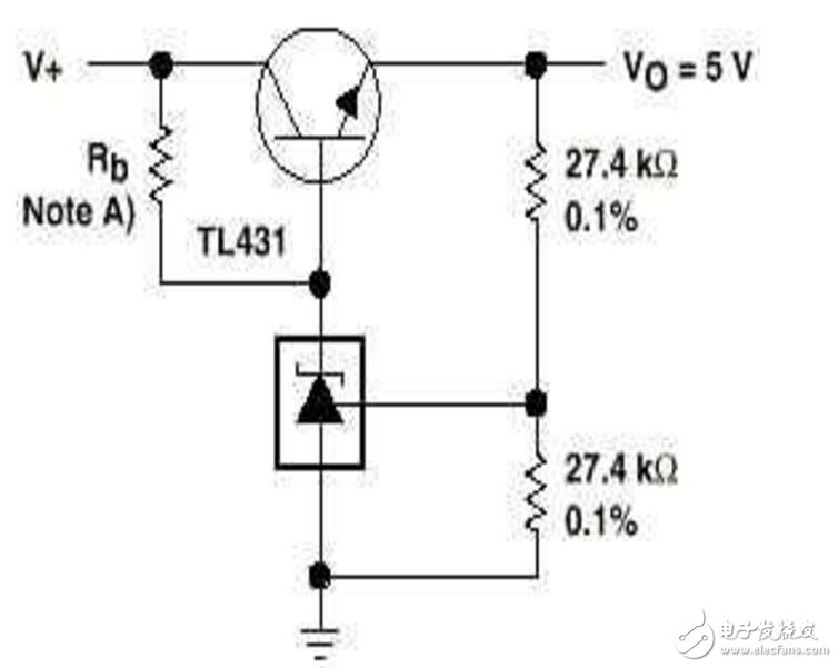 TL431分壓電阻計(jì)算公式