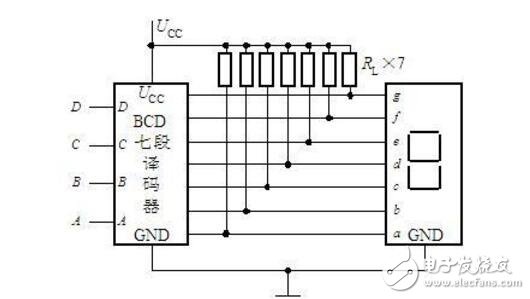 七段譯碼器連接方式有哪些_其電路詳解