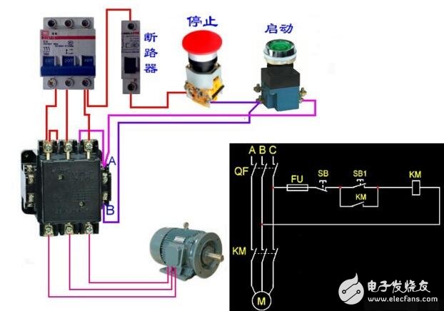 發(fā)電機(jī)自動(dòng)啟停電路圖大全（接觸器/水泵啟停/電動(dòng)機(jī)）