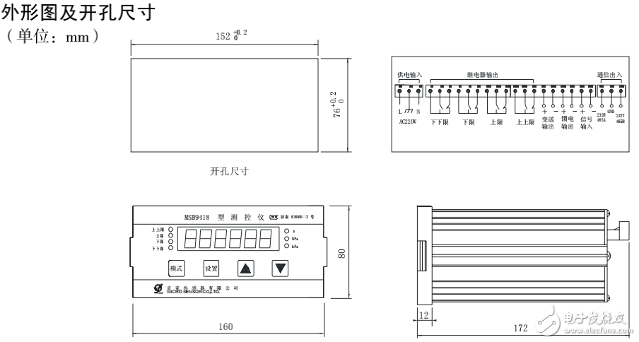 MSB9418型測(cè)控儀