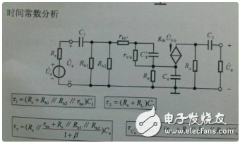 電路時(shí)間常數(shù)怎么求