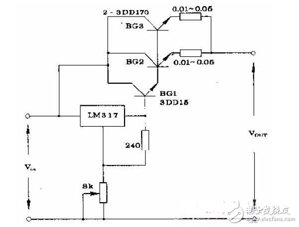 lm317擴流工作原理及方法分析