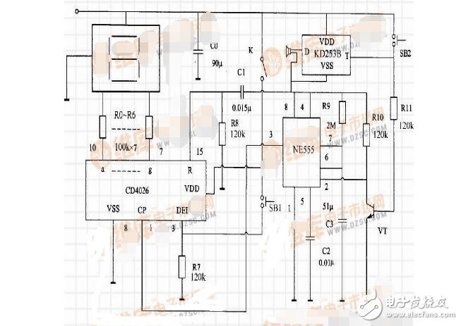 cd4026引腳圖及功能