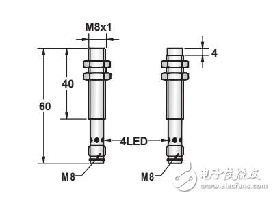 必得客電容式接近傳感器型號大全